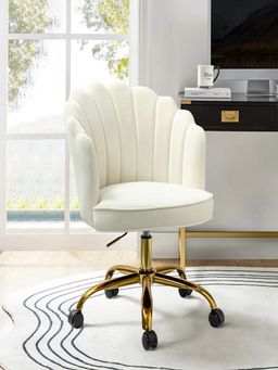 Doe Buck - Cheylee Study Chair Off White