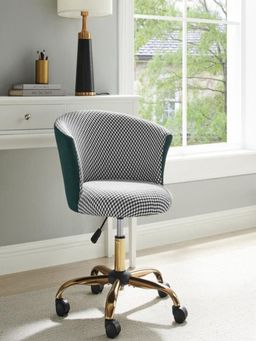 Doe Buck - Paolo Study Chair Green