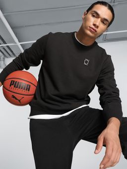 Puma - Pivot Round Neck Men Black Sweatshirt