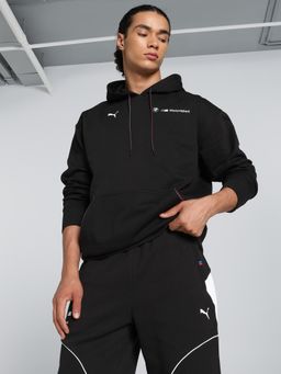 Puma - Bmw Mms Essentials Fleece Men Black Hoodie