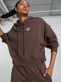 Puma - Pivot Women Brown Hoodie