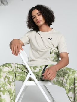 Puma - Tech Pocket Men Beige T-Shirt