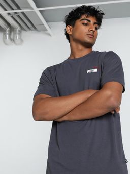 Puma - Essentials 2 Col Small Logo Men Grey T-Shirt