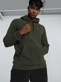 Puma - Essentials Elevated Men Green Hoodie