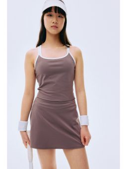 H&M - Girls Purple Yoga Top With Softmove