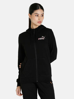 Puma - Wmn Fz Black Hoodie Iii
