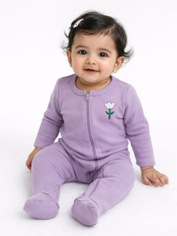 Blumbuds - Cute Flower Embroidery Baby Onesie