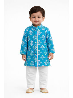 PSPeaches - Baby Boy Printed Kurta and Pajama