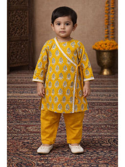 PSPeaches - Baby Boy Printed Kurta and Pajama