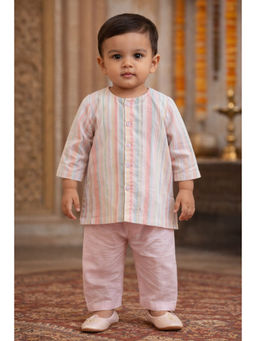 PSPeaches - Baby Boy Stripe Kurta and Pajama