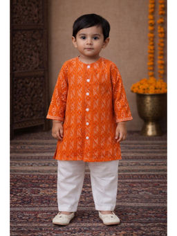 PSPeaches - Baby Boy Printed Kurta and Pajama