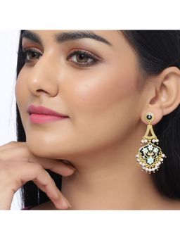 Voylla - Tahira Royal Drop Earrings