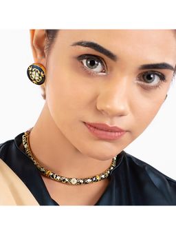 Voylla - Tahira Bird and Floral Motifs Jewellery Set