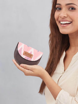 Fabindia - Pink Cotton Coin Case