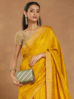 Fabindia - Green Silk Blend Sling Bag (M)