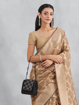 Fabindia - Black Silk Blend Sling Bag (S)