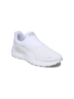 Puma - Unisex Softride Cosmic SlipTech Slip-On Sneakers - White