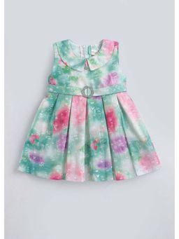 Hopscotch - Stone Applique Tie And Dye Dress