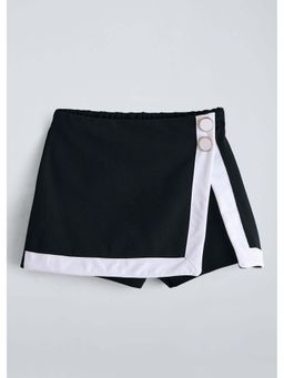 Hopscotch - Black Solid Skort