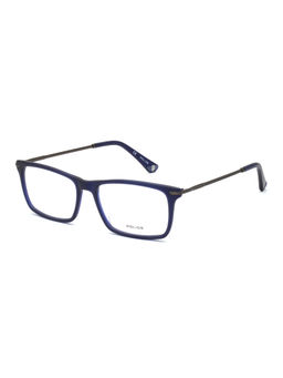 Police - Square VPL473K52892MFR Blue Medium Eyeglass Frames