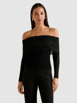 Forever New - Brynn Bardot Knit Top
