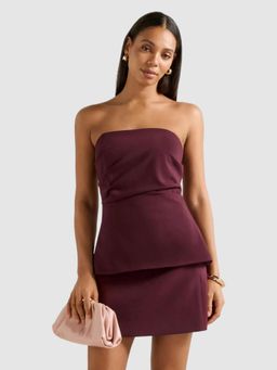 Forever New - Hadley Gathered Bandeau Top