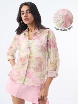 The Souled Store - Official Disney: Princess Garden Womens Shirt