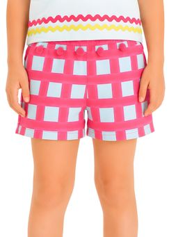 PILOLO - Pink Printed Shorts