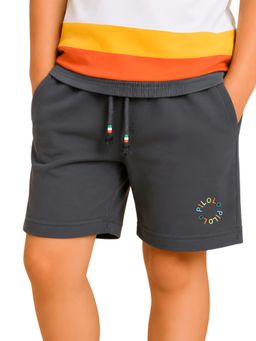 PILOLO - Grey Solid/Plain Shorts