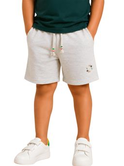 PILOLO - Grey Solid/Plain Shorts