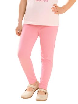 PILOLO - Pink Solid/Plain Leggings