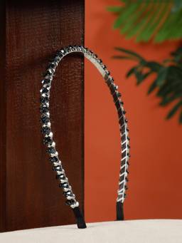Creeva - Blue Crystal Rhinestone Hair Band