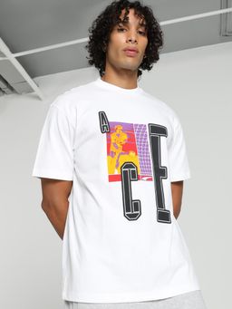 Puma - House of Graphics Ace Mens T-shirt - White