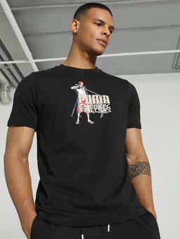 Puma - x ONE PIECE Graphic Mens T-shirt - Black