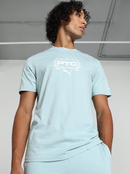 Puma - x Palm Tree Crew Mens Graphic T-shirt - Blue