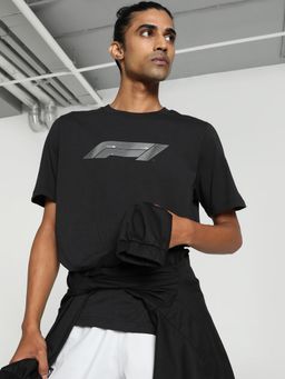 Puma - F1 Motorsport Mens Logo Graphic T-shirt - Black