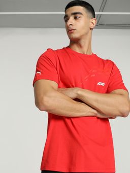 Puma - F1 Motorsport Graphic Mens T-shirt - Red