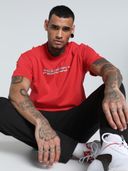 Red color option, Sold out, Currently selected