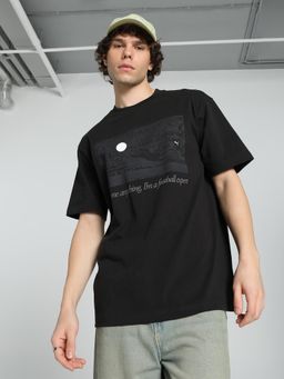 Puma - GRAPHICS Football Expert Mens Relaxed Fit T-shirt - Black