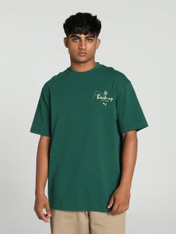 Puma - GRAPHICS Back-up Team Mens Relaxed Fit T-shirt - Green