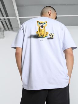 Puma - GRAPHICS The Cat Mens T-shirt - Blue