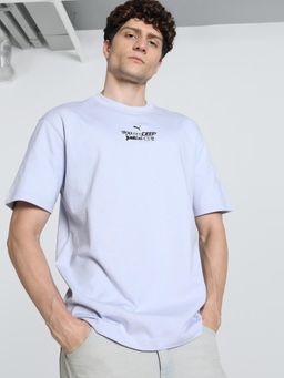 Puma - x CHARLOTTE ROHDE Mens Relaxed Fit T-shirt - Blue