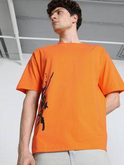 Puma - x NACHO Mens Relaxed Fit T-shirt - Orange