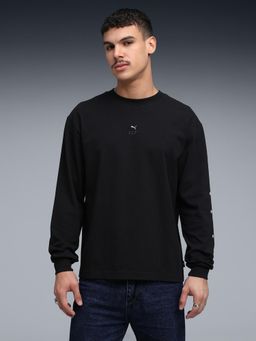 Puma - House of Graphics Mens Long Sleeve T-shirt - Black