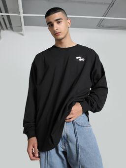 Puma - X FENTY X SMURFS Oversized Graphic T-shirt - Black