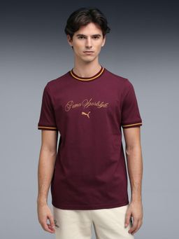 Puma - WARDROBE Essentials Mens Graphic T-shirt - Red