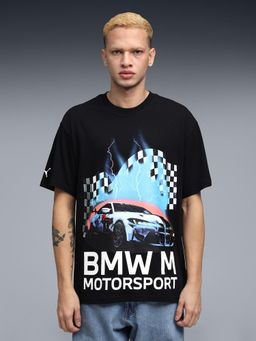 Puma - BMW MMS Vintage Mens Graphic Cotton T-shirt - Black