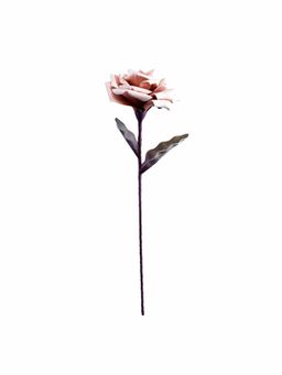 At Home by Nilkamal - Artificial Rose Flower Stick (Beige)