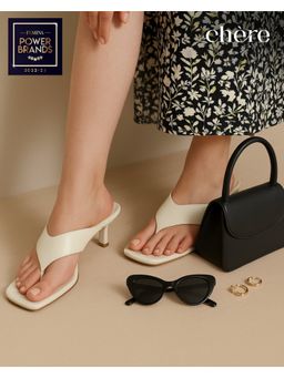 CHERE - Elegant Ivory Stiletto Heels