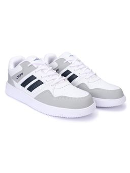JQR - CYRUS White And Blue Men Sneakers